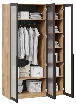 Шкаф платяной Порто СМ-393.07.117 в Белоярском (ХМАО) - beloiarskii.ok-mebel.com | фото 2