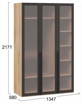 Шкаф платяной Порто СМ-393.07.117 в Белоярском (ХМАО) - beloiarskii.ok-mebel.com | фото 4
