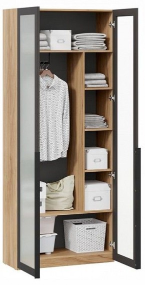 Шкаф платяной Порто СМ-393.07.226 в Белоярском (ХМАО) - beloiarskii.ok-mebel.com | фото 3