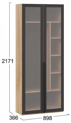 Шкаф платяной Порто СМ-393.07.226 в Белоярском (ХМАО) - beloiarskii.ok-mebel.com | фото 4