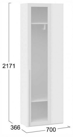 Шкаф платяной Порто СМ-393.07.233 в Белоярском (ХМАО) - beloiarskii.ok-mebel.com | фото 4