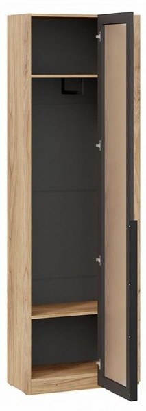 Шкаф платяной Порто СМ-393.07.233 в Белоярском (ХМАО) - beloiarskii.ok-mebel.com | фото 2