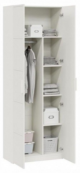 Шкаф платяной Стелла Исп.2 в Белоярском (ХМАО) - beloiarskii.ok-mebel.com | фото 2