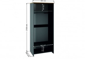 Шкаф платяной Теодора в Белоярском (ХМАО) - beloiarskii.ok-mebel.com | фото 4