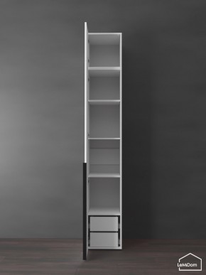 Шкаф с антресолью Linnea MHR-1A-4 2450х400х510 (Белый-М 11.1.2) в Белоярском (ХМАО) - beloiarskii.ok-mebel.com | фото 6