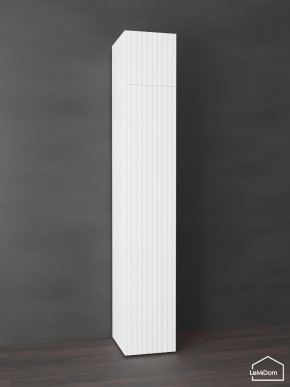 Шкаф с антресолью Linnea MHR-1POA-1 2450х400х510 (Белый-М 11.1.1) в Белоярском (ХМАО) - beloiarskii.ok-mebel.com | фото