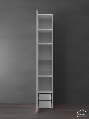 Шкаф с антресолью Linnea MHR-1POA-4 2450х400х510 (Белый-М 11.1.2) в Белоярском (ХМАО) - beloiarskii.ok-mebel.com | фото 6