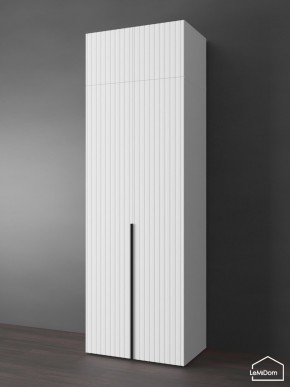 Шкаф с антресолью Linnea MHR-2A-2 2450х800х510 (Белый-М 11.1.2) в Белоярском (ХМАО) - beloiarskii.ok-mebel.com | фото