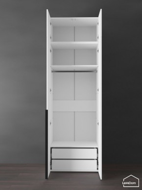 Шкаф с антресолью Linnea MHR-2A-3 2450х800х510 (Белый-М 11.1.2) в Белоярском (ХМАО) - beloiarskii.ok-mebel.com | фото 6