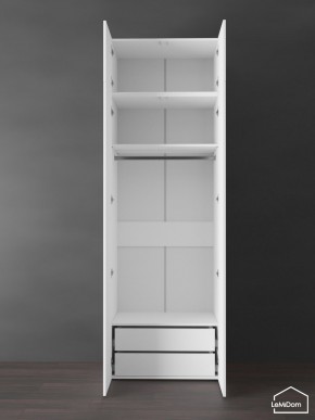 Шкаф с антресолью Linnea MHR-2POA-3 2450х800х510 (Белый-М 11.1.2) в Белоярском (ХМАО) - beloiarskii.ok-mebel.com | фото 5