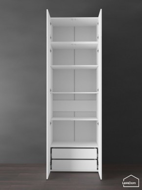 Шкаф с антресолью Linnea MHR-2POA-4 2450х800х510 (Белый-М 11.1.1) в Белоярском (ХМАО) - beloiarskii.ok-mebel.com | фото 6