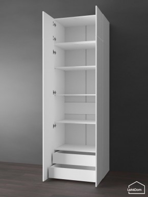 Шкаф с антресолью Linnea MHR-2POA-4 2450х800х510 (Белый-М 11.1.2) в Белоярском (ХМАО) - beloiarskii.ok-mebel.com | фото 5