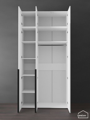 Шкаф с антресолью Linnea MHR-3A-1 2450х1200х510 (Белый-М 11.1.2) в Белоярском (ХМАО) - beloiarskii.ok-mebel.com | фото 5