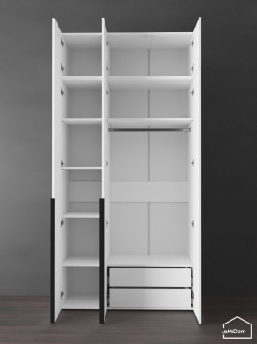 Шкаф с антресолью Linnea MHR-3A-2 2450х1200х510 (Белый-М 11.1.2) в Белоярском (ХМАО) - beloiarskii.ok-mebel.com | фото 6