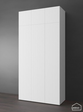 Шкаф с антресолью Linnea MHR-3POA-1 2450х1200х510 (Белый-М 11.1.2) в Белоярском (ХМАО) - beloiarskii.ok-mebel.com | фото