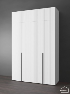 Шкаф с антресолью Linnea MHR-4A-1 2450х1600х510 (Белый-М 11.1.1) в Белоярском (ХМАО) - beloiarskii.ok-mebel.com | фото