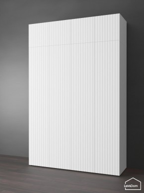 Шкаф с антресолью Linnea MHR-4POA-2 2450х1600х510 (Белый-М 11.1.2) в Белоярском (ХМАО) - beloiarskii.ok-mebel.com | фото