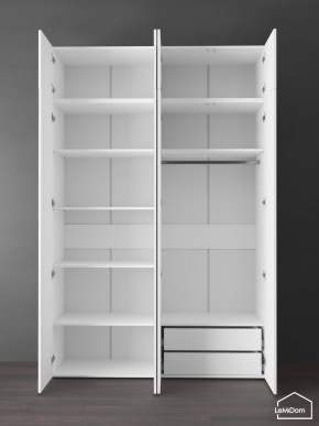 Шкаф с антресолью Linnea MHR-4POA-2 2450х1600х510 (Белый-М 11.1.2) в Белоярском (ХМАО) - beloiarskii.ok-mebel.com | фото 5