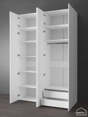Шкаф с антресолью Linnea MHR-4POA-2 2450х1600х510 (Белый-М 11.1.2) в Белоярском (ХМАО) - beloiarskii.ok-mebel.com | фото 6