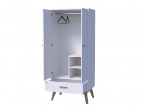 Шкаф средний "Сканди" (Сн.Ш-2) в Белоярском (ХМАО) - beloiarskii.ok-mebel.com | фото 2