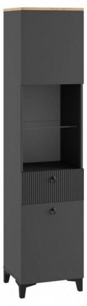 Шкаф-витрина Ника в Белоярском (ХМАО) - beloiarskii.ok-mebel.com | фото