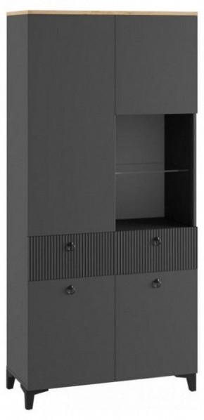 Шкаф-витрина Ника в Белоярском (ХМАО) - beloiarskii.ok-mebel.com | фото