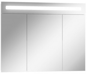 Шкаф-зеркало Аврора 90 с подсветкой LED Домино (DV8011HZ) в Белоярском (ХМАО) - beloiarskii.ok-mebel.com | фото 1