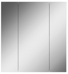 Шкаф-зеркало Норма 65 3 двери АЙСБЕРГ (DA1640HZ) в Белоярском (ХМАО) - beloiarskii.ok-mebel.com | фото 4