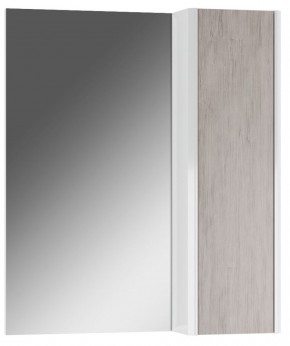 Шкаф-зеркало Uno 60 Дуб серый левый/правый Домино (DU1503HZ) в Белоярском (ХМАО) - beloiarskii.ok-mebel.com | фото
