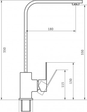 Смеситель MS-012 в Белоярском (ХМАО) - beloiarskii.ok-mebel.com | фото 2