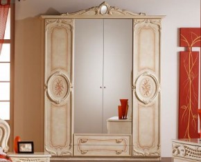 Спальня Роза (комплект 4 дв.) беж в Белоярском (ХМАО) - beloiarskii.ok-mebel.com | фото 2