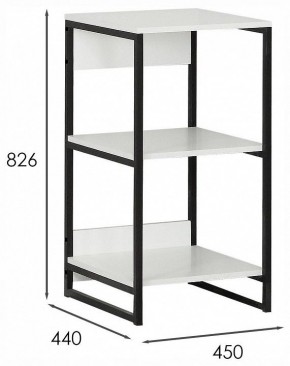 Стеллаж №1 в Белоярском (ХМАО) - beloiarskii.ok-mebel.com | фото 3