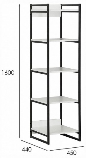 Стеллаж №3 в Белоярском (ХМАО) - beloiarskii.ok-mebel.com | фото 2