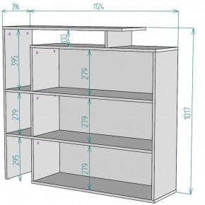 Стеллаж S37 в Белоярском (ХМАО) - beloiarskii.ok-mebel.com | фото 2