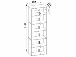 Стеллаж ШУ-30 в Белоярском (ХМАО) - beloiarskii.ok-mebel.com | фото 3