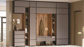 Стенка для прихожей Роут в Белоярском (ХМАО) - beloiarskii.ok-mebel.com | фото 2