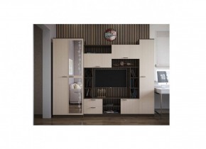 Стенка Марта 11 (Венге/Беленый дуб) в Белоярском (ХМАО) - beloiarskii.ok-mebel.com | фото 5