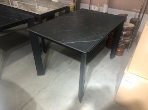 Стол CORNER 120 MATT BLACK MARBLE SOLID CERAMIC / BLACK, ®DISAUR в Белоярском (ХМАО) - beloiarskii.ok-mebel.com | фото 10