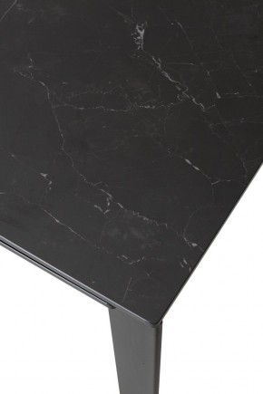 Стол CORNER 120 MATT BLACK MARBLE SOLID CERAMIC / BLACK, ®DISAUR в Белоярском (ХМАО) - beloiarskii.ok-mebel.com | фото 5