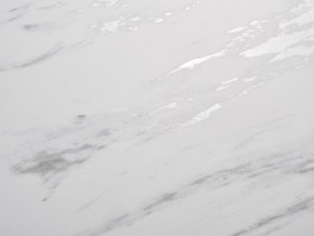 Стол CREMONA 140 KL-99 Белый мрамор матовый, итальянская керамика / черный каркас, ®DISAUR в Белоярском (ХМАО) - beloiarskii.ok-mebel.com | фото 2