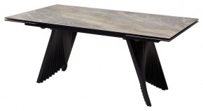 Стол IVAR 180 MARBLES KL-80 Серый мрамор, итальянская керамика, ®DISAUR в Белоярском (ХМАО) - beloiarskii.ok-mebel.com | фото 2