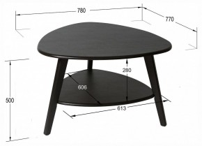 Стол журнальный Бруклин в Белоярском (ХМАО) - beloiarskii.ok-mebel.com | фото 4