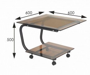 Стол журнальный Дуэт 9 в Белоярском (ХМАО) - beloiarskii.ok-mebel.com | фото 2