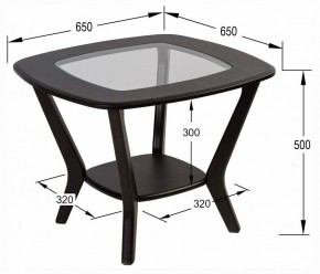 Стол журнальный Мельбурн в Белоярском (ХМАО) - beloiarskii.ok-mebel.com | фото 4