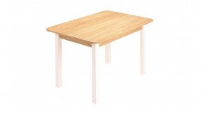 Стол ЛДСП (опоры белые) в Белоярском (ХМАО) - beloiarskii.ok-mebel.com | фото 5