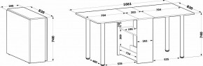 Стол обеденный СП-04м.1 в Белоярском (ХМАО) - beloiarskii.ok-mebel.com | фото 5