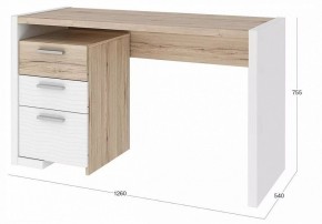 Стол письменный Венето 266.15Н в Белоярском (ХМАО) - beloiarskii.ok-mebel.com | фото 3