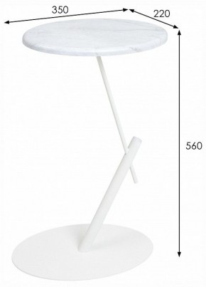Стол придиванный МеталлАрт М015 в Белоярском (ХМАО) - beloiarskii.ok-mebel.com | фото 8