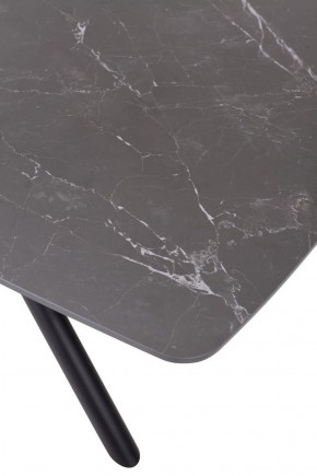 Стол RIVOLI 140 MATT BLACK MARBLE SOLID CERAMIC / BLACK, ®DISAUR в Белоярском (ХМАО) - beloiarskii.ok-mebel.com | фото 10