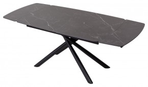 Стол RIVOLI 140 MATT BLACK MARBLE SOLID CERAMIC / BLACK, ®DISAUR в Белоярском (ХМАО) - beloiarskii.ok-mebel.com | фото 3